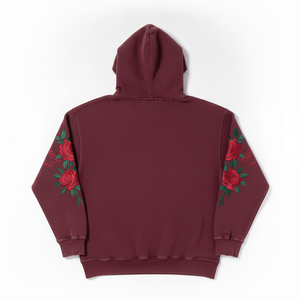 Sudadera con Capucha Bordada con Diseño Personalizado, Unisex, 100% Algodón, Estilo Holgado, Ropa Casual Urbana, Fabricante OEM - Product Image 2