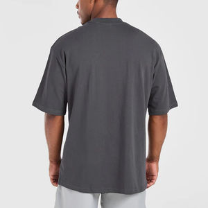 Chemise Formelle Respirante en Jersey Tricoté 100% Coton de Haute Qualité 180 GSM, Coupe Ample à Épaules Tombantes, Personnalisable Numérique - Product Image 6