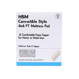 ที่นอนเสริมแบบโซฟาปรับนอนได้ HFM ขนาด 4x6 ฟุต หนา 8 นิ้ว ทำจากโฟมนุ่มสบาย เหมาะสำหรับใช้ในบ้านหรือโรงแรม - Product Image 2