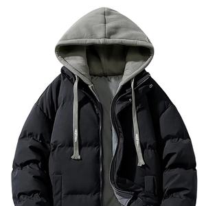 Chaqueta acolchada para hombre, cálida, de alta calidad, material aislante, cómoda, impermeable, resistente al viento, abrigo de invierno a la moda, OEM ODM 2026 - Product Image 1