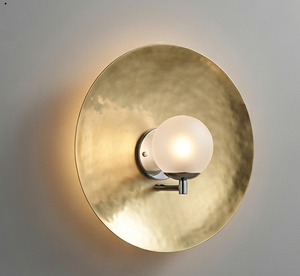 Metallic Lamp Custom-made Wall <b>Sconce</b> Classic Finished Porch <b>Light</b> Gold Finished Indoor Outdoor Wall <b>Sconce</b> - Product Image 2