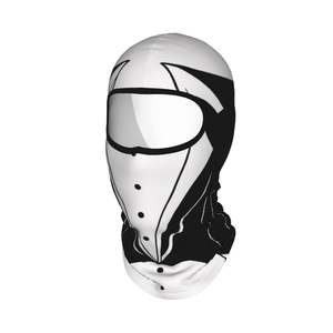 Pasamontañas Unisex para Adultos, Máscara Facial de Cobertura Total, Diseño Digital en Blanco y Negro, Transpirable, Impermeable, para Deportes al Aire Libre, Cubre Casco - Product Image 2
