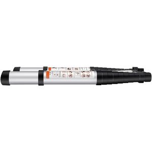 Scala Telescopica in Alluminio da 3,2 m con Retrazione a un Pulsante, Capacità 170 kg, Estensione da 1,8 m a 8,5 m, Piedini Antiscivolo, Design Monopezzo - Product Image 3