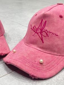 Four Seasons New Number 23 Dobby Dot Embroidered Letters Velour Leaf Baseball Cap Men Women Couple Fashion Street Sun <b>Hat</b> - Product Image 5