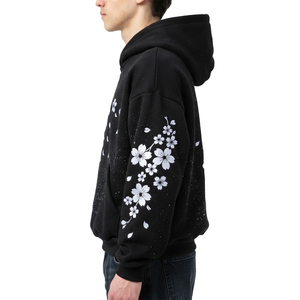 Sweat-shirts à capuche brodés en gros, design personnalisé, molleton de coton premium, unisexe, OEM ODM, vêtements à marque privée pour homme - Product Image 5