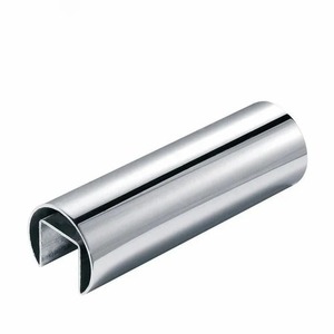 ท่อเหล็กกล้าไร้สนิมขัดเงาแบบมีร่อง - Product Image 3