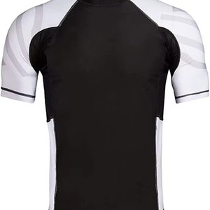 Best Quality Materials Short Sleeve Men <b>Women</b> <b>Rash</b> <b>Guard</b> Quick Dry <b>Rash</b> <b>Guard</b> <b>For</b> Gym Wear Made In Pakistan - Product Image 2