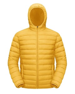 Chaqueta de Invierno Transpirable para Hombre, Chaqueta Acolchada con Cuello Alto de Lona, Logotipo Frontal, Secado Rápido, Color Personalizado - Product Image 3