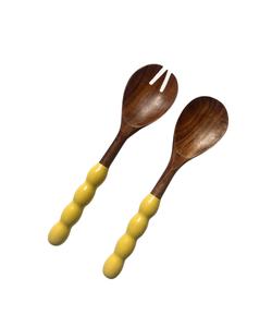 Cucharas de resina elegantes Juego de cucharas decorativas hechas a mano Cucharas DE ARTE coloridas únicas para cenar y coleccionar - Product Image 1