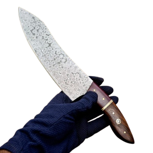 Best Supplier Cooking Damascus Steel <b>Knife</b> Set - 2 Pcs Custom OEM Professional Chef Use <b>Kitchen</b> <b>Knife</b> Set With Leather Cover - Product Image 3