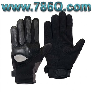 Guantes de protección para nudillos, de cuero duro, táctico, Protector de Palma - Product Image 1