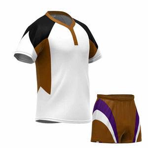 Nouveaux uniformes de rugby cousus de haute qualité avec design personnalisé, uniformes de rugby confortables pour hommes, y compris les shorts - Product Image 6