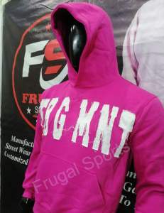 Sudadera con Capucha de Felpa con Estampado 3D Minimalista y Bordado en Relieve, 100% Algodón, Estilo Urbano, para Invierno - Product Image 4