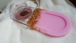 Bandeja de Resina con Diseño de Olas Oceánicas, Bandeja de Resina con Arte Náutico y Playero para Decoración del Hogar Costero, Plato para Servir al por Mayor, Artículo de Arte Hecho a Mano - Product Image 3