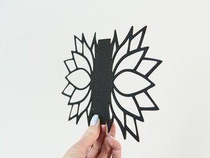 Porte-serviettes élégant en métal rustique pour mariage personnalisé, table élégante à prix abordable en provenance d'Inde - Product Image 2