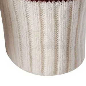 Pull-over en tricot 100 % coton pour homme, collection hiver 2026, style streetwear, design personnalisé, coupe oversize, respirant, impression par transfert thermique, haute qualité - Product Image 2