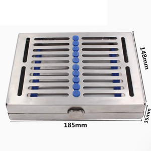 Contenedor de Aluminio para Esterilización en Autoclave, Caja para Instrumentos Quirúrgicos Dentales, Nueva Edición, Caja con Bandeja para Uso Hospitalario - Product Image 3