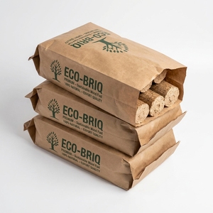 Briquettes de bois de pin, biomasse naturelle, briquettes de bois de chauffage, chauffage domestique, foyer, barbecue, combustible, combustion propre, énergie écologique - Product Image 2