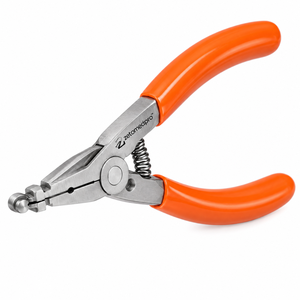 Pince à boucle D en acier inoxydable avec poignée en PVC, outil de formage de fil pour la fabrication de bijoux, 5,5 pouces, ZetomedPro - Product Image 5