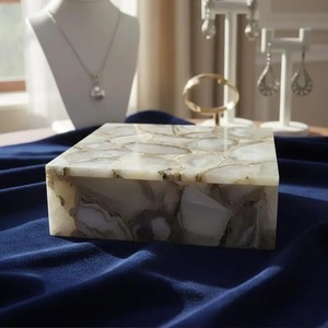 Premium Custom Floral Resin Trinket <b>Box</b> Handmade Decorative Jewelry <b>Storage</b> Organizer <b>Small</b> Resin Jewelry Gift - Product Image 4