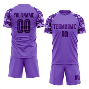 Conjunto de Camiseta de Fútbol Personalizada DAIZEN STAR, Manga Corta, Cuello Redondo, Estampado de Camuflaje Sublimado, Absorbe la Humedad, 100% Poliéster - Product Image 6