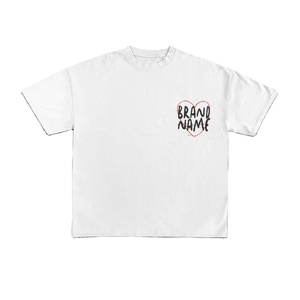 Camisetas personalizadas de alta calidad 100% algodón con cuello redondo para hombre, corte holgado. - Product Image 6