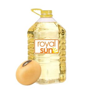 Huile de cuisson de soja raffinée Royal Sun de qualité supérieure, saine, en vrac, 5L, 4 bouteilles, pour l'exportation, avec une durée de conservation de 24 mois - Product Image 1