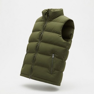 Chaleco Acolchado Grueso sin Mangas para Hombre con Logotipo Personalizado, Alta Calidad, Venta al por Mayor, 100% Poliéster, Tallas Grandes, Informal, Tejido, Invierno, 1 Pieza - Product Image 2