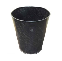 Poubelle décorative en fer de qualité supérieure pour une collecte et un rangement élégants des déchets en intérieur