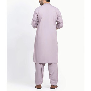 Shalwar Kameez pour hommes, vêtements ethniques classiques, tissu confortable, coupe traditionnelle, tenue islamique pour mariages et événements - Product Image 2