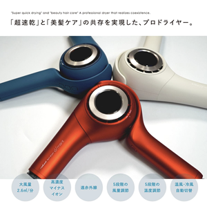 Secador de Pelo Profesional Radiant D/more BD-101B de Plástico, Motor BLDC de 1300W, 21,000 RPM, Alta Velocidad, Iónico, Secado Rápido para Salón - Product Image 2