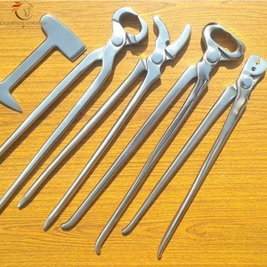 Kit d'outils de fermeur de chevaux en acier inoxydable – Robuste, antirouille, pour le soin des sabots et des ferres, avec pinces et coupe-ongles - Product Image 6