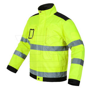 Chaqueta de Seguridad Reflectante de Alta Visibilidad, Ropa de Trabajo para Construcción, Ropa de Protección para Trabajadores de Carreteras, Chaqueta de Seguridad Reflectante - Product Image 2