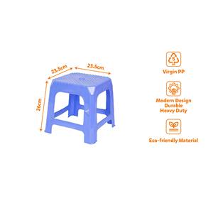 Premium Thickened PP Plastic Low <b>Stool</b> Heavy Duty Strong Stable Comfortable Seating For Home Outdoor Use - Product Image 1