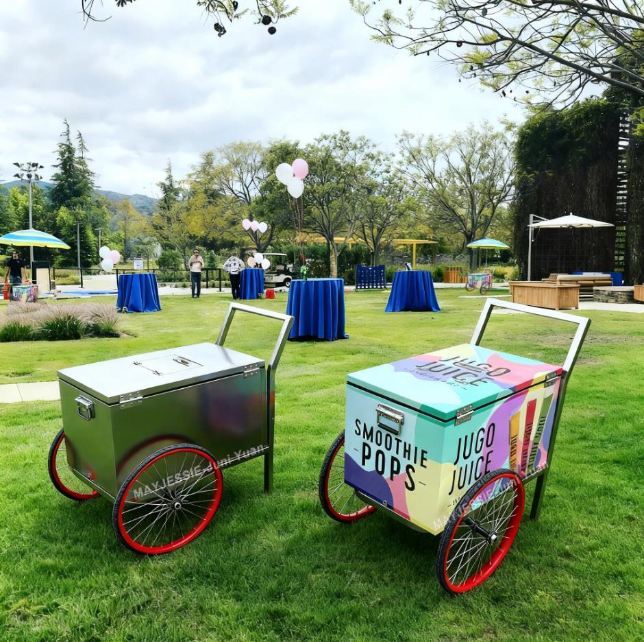 trolley rolling cooler box