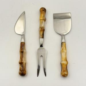 Juego de Cubiertos de Acero Inoxidable 202, Estilo Moderno y Popular, para Servir Queso y Mantequilla en Bodas y en el Hogar - Product Image 4