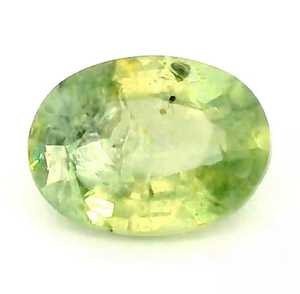 Zafiro Verde Natural, Corte Ovalado, Gema Suelta, Piedra Preciosa Premium para Joyería y Venta al Por Mayor - Product Image 1