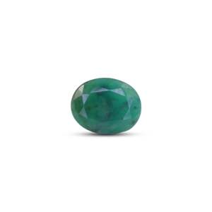 Natural Emerald 4.9 Carat Oval Faceted Loose Gemstone for Fine Jewelry - Product Image 1