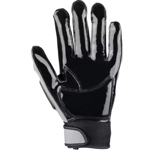 Nouveaux gants de football américains personnalisés et collants, gants de receveur rembourrés avec grip adhérent, vente en gros d'usine - Product Image 3