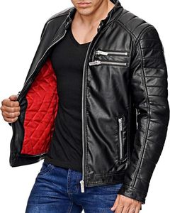 Nouvelle veste d'hiver grande taille personnalisée, style tendance, en cuir, pour la vente en ligne à prix abordable - Product Image 3