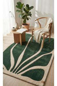 Modern <b>Hand</b> <b>Tufted</b> Wool Area <b>Rug</b> with Custom Design and Anti-Slip Backing for Interiors - Product Image 6