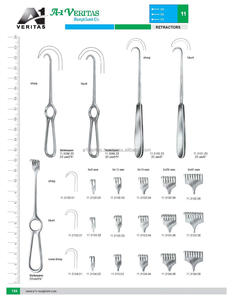 Retractores Manuales de Una Punta A-1 VERITAS Volkmann de Calidad Premium, 22 cm, Retractor Afilado y Biselado |   Kit de sutura, instrumento médico - Product Image 6