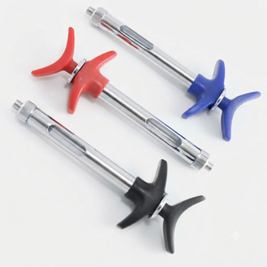 Dental Syringe Carpule Self Aspirating With <b>Plastic</b> Handle Arrow Tipped Internal <b>Rod</b> Multiple Colors Ergonomic Grip - Product Image 1