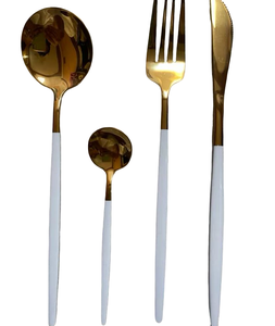 ชุดช้อนส้อมสแตนเลสสตีลดีไซน์ทันสมัยสำหรับงานแต่งงาน  ขัดเงาแบบกระจก  ยี่ห้อ AG Metal Exports - Product Image 5