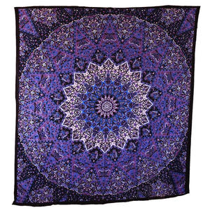 Mantel de Mesa de Algodón con Estampado 3D de Mandala Hindú, Elefante, Estilo Hippie Bohemio, Geométrico, para Eid, Lavable a Máquina - Product Image 1