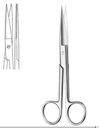 Ciseaux chirurgicaux en acier inoxydable, manuel d'utilisation standard, BL/BL SH/SH SH/BB, droits et courbés, réutilisables, WARSAW MEDICAL WM-SS-01 - Product Image 3