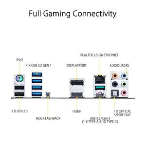 <span class=keywords><strong>PC</strong></span> de jeu TUF Esports, <span class=keywords><strong>composants</strong></span> de mise à niveau pour ordinateur de bureau, performances élevées, WiFi sans fil, DDR4, SATA, TUF AM4 B550M Gaming - Product Image 5