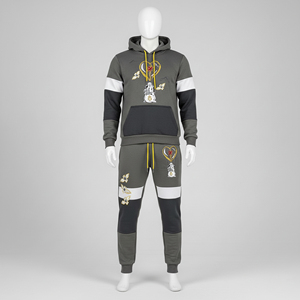 New Arrival High Quality 2 Piece <b>Tracksuit</b> Sets In Low Moq Wholesale Bulk Latest Design Your Own Logo Printed Men <b>Tracksuits</b> - Product Image 3