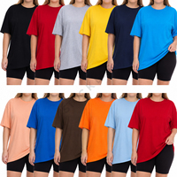 T-shirts unisexes à épaules tombantes pour hommes et femmes, toutes saisons, style Meow Fashion, en stock au Bangladesh, prêts à être expédiés, OEM ODM