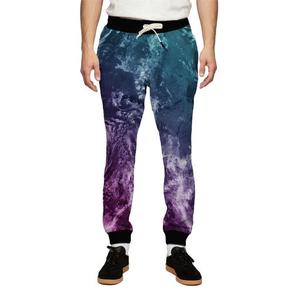 Men's Printed Sweatpants Black Yellow Danger Tape Pattern Elastic Waist Drawstring Casual Joggers Sublimation Design Summer Wear - Product Image 3